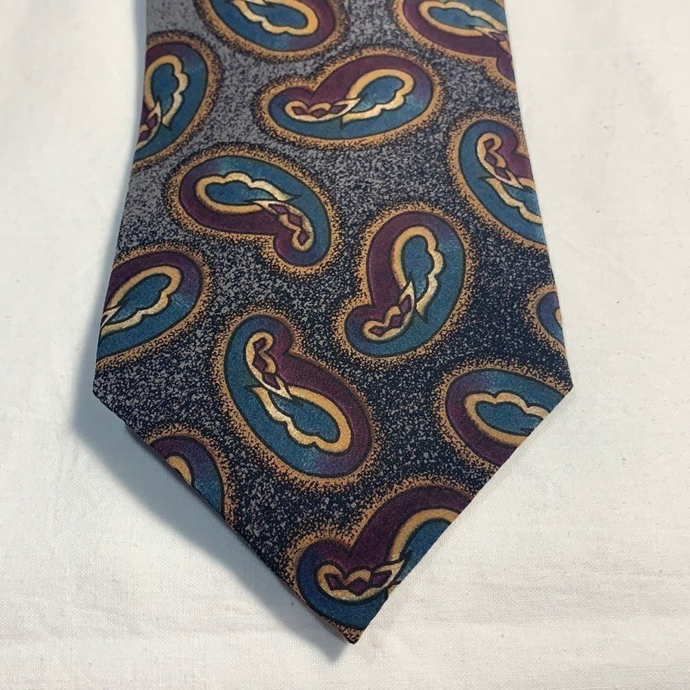 3for$20 tuli tie blue gray purple gold